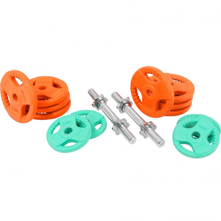 Håndvægte TRIGRIP 2x15 kg Skruelås