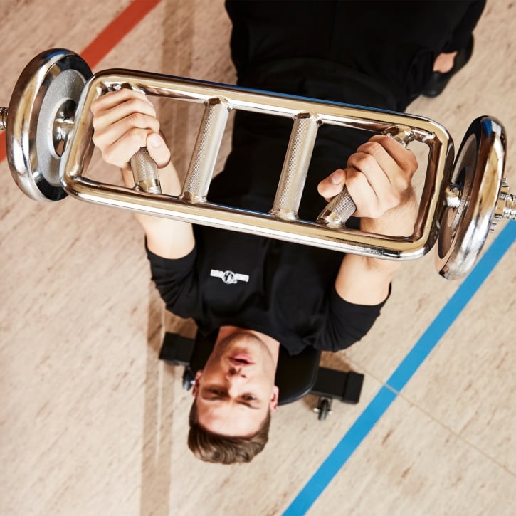 Triceps Bar Diagonal Skruelås 30 mm