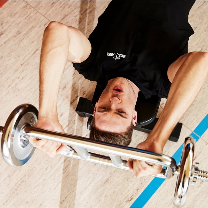 Triceps Bar Diagonal Skruelås 30 mm