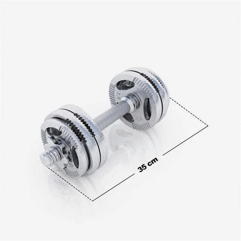 Håndvægte TRIGRIP Silver 2x15 kg från Gorilla Sports