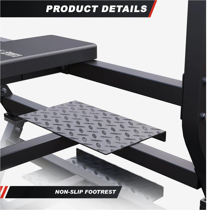 Bænkpress Støtteplade Sort