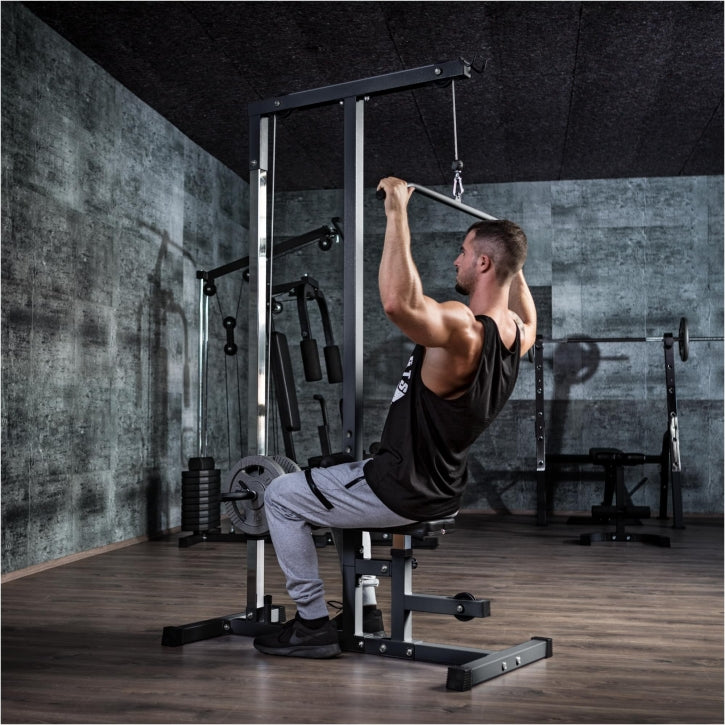 Træktorn Lat Pull Down Sort