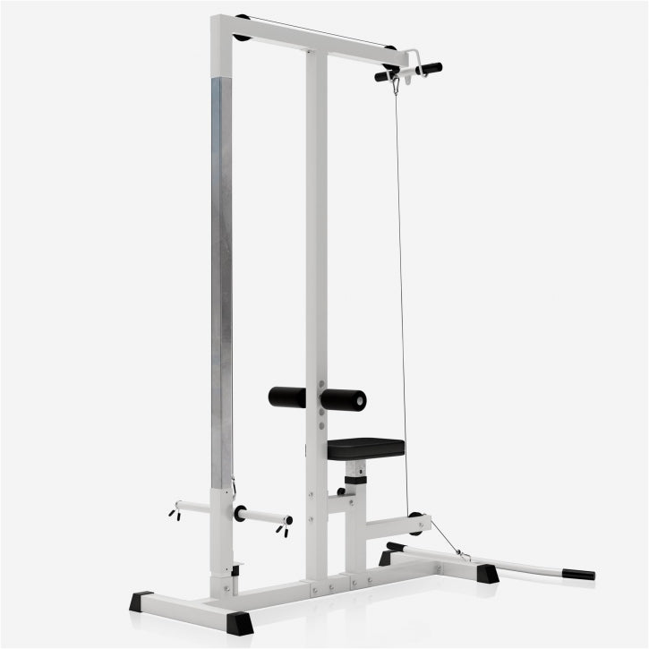 Træktorn Lat Pull Down Hvid