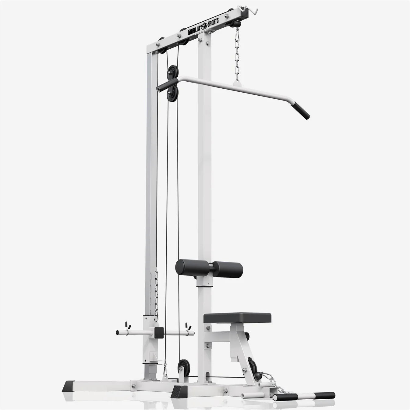 Træktorn Lat Pull Down Hvid
