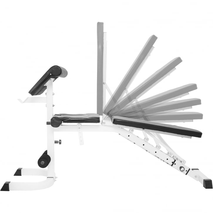 Vægtstangsstativpakke WHITE 100 kg