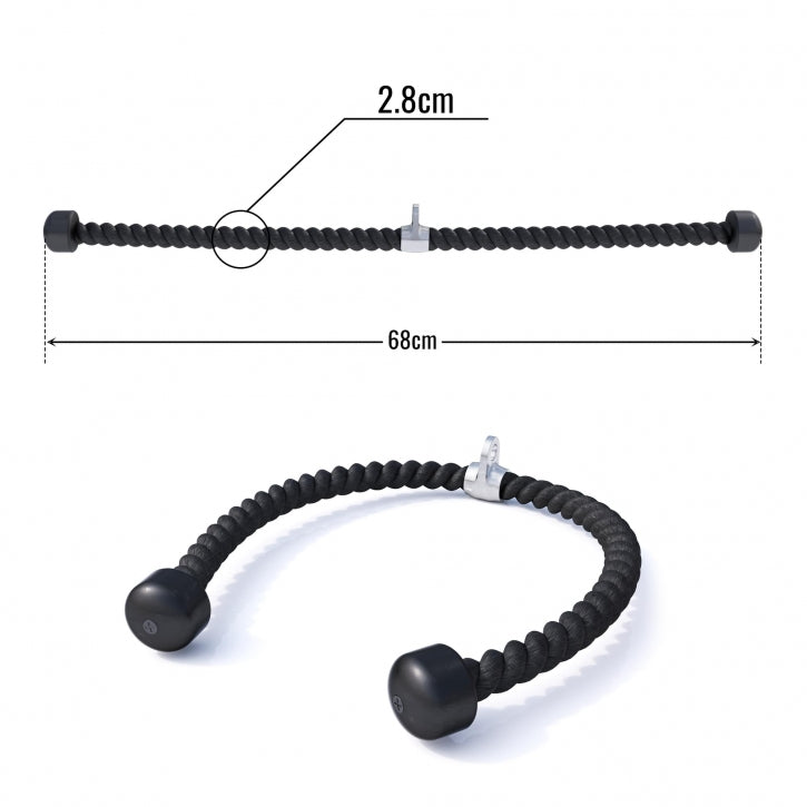 Triceps Træktov 68 cm