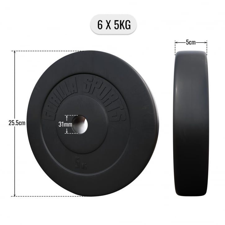 Vægtskiver Basic Cement 6X5 Kg