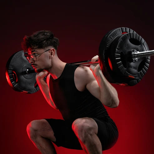 Vægtstang Curlstang Håndvægte TRIGRIP Grip Pro 100 Kg