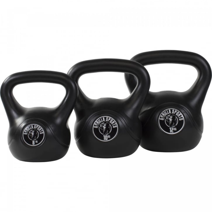 Kettlebellpakke GS Sort 17-30 kg
