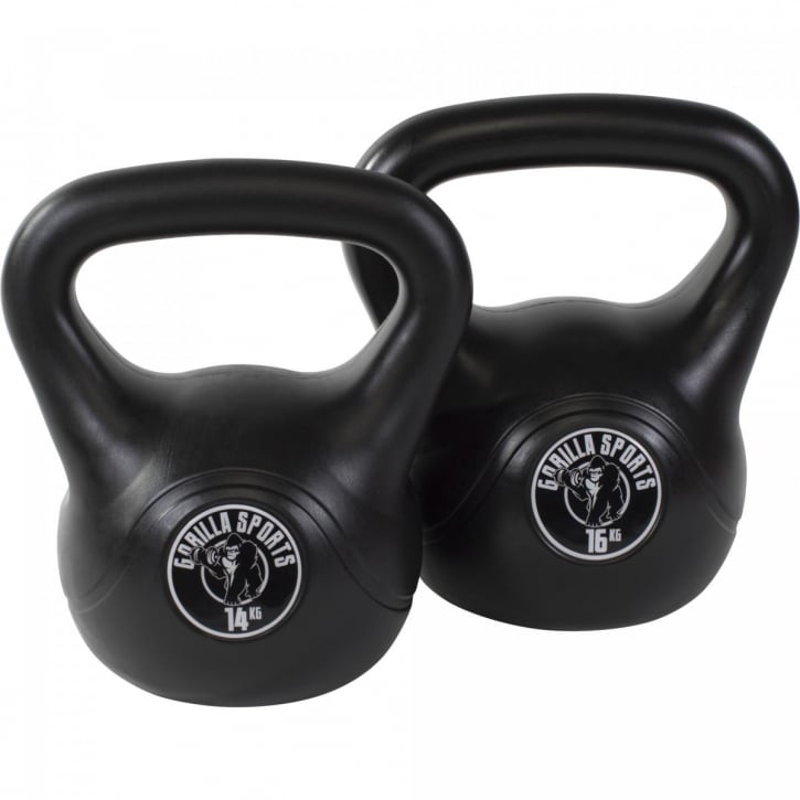 Kettlebellpakke GS Sort 17-30 kg