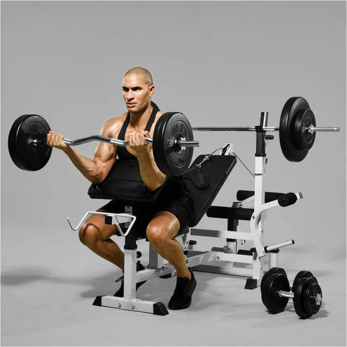 Multigym BASIC White 100 Kg från Gorilla Sports