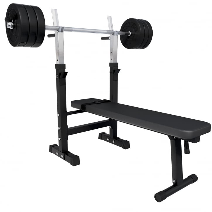 Bænkpress BLACK Vægtstang 38 kg