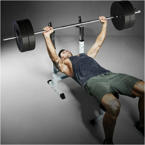 Bænkpres WHITE Vægtstang 38 kg