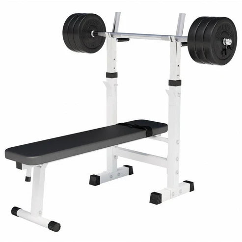 Bænkpres WHITE Vægtstang 38 kg