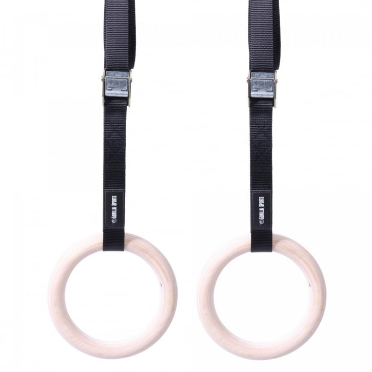 Gymnastikringe GS Træ Plast