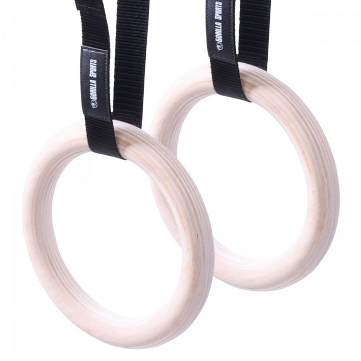 Gymnastikringe GS Træ Plast