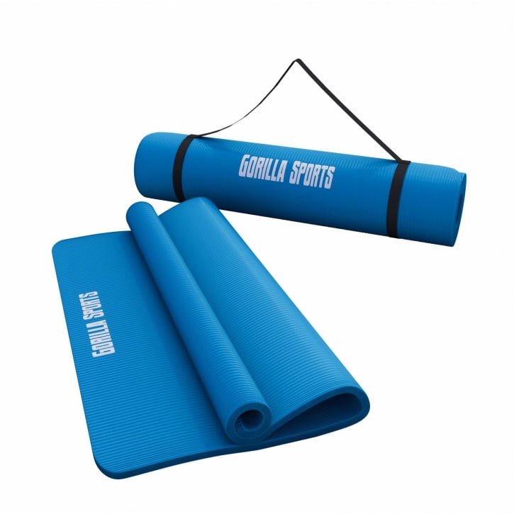 Træningsmåtte Deluxe Yogamåtte 190X60 Cm