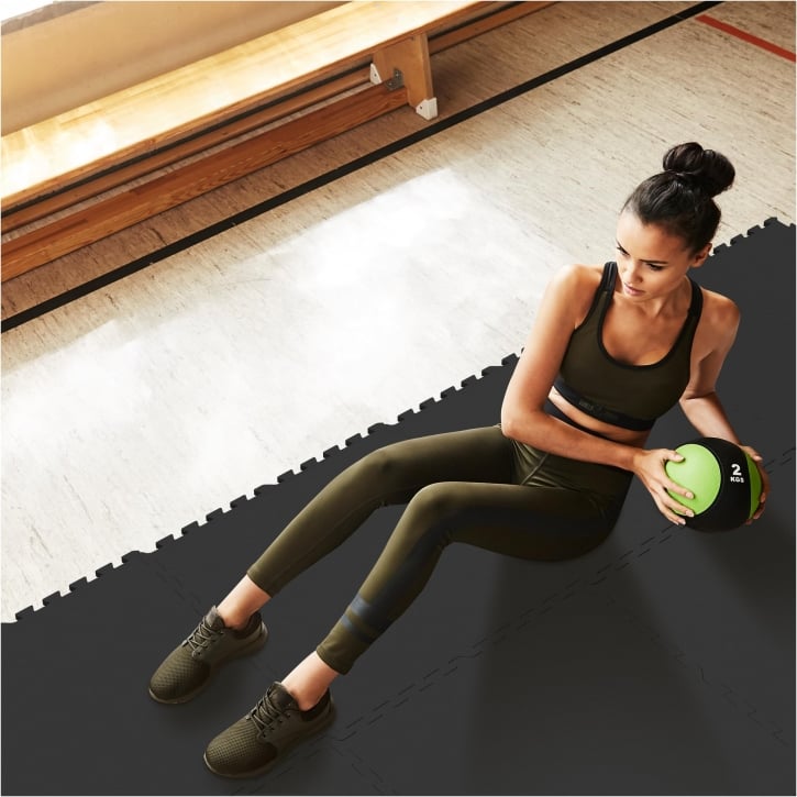 Træningsmåtter EVA Sæt Med 16