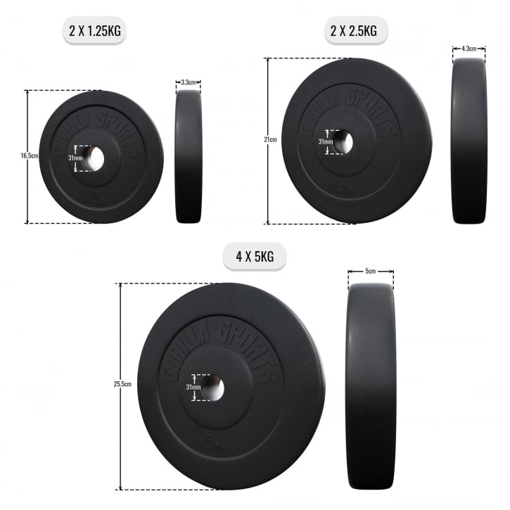 Vægtskiver BASIC Cement 27,5 kg