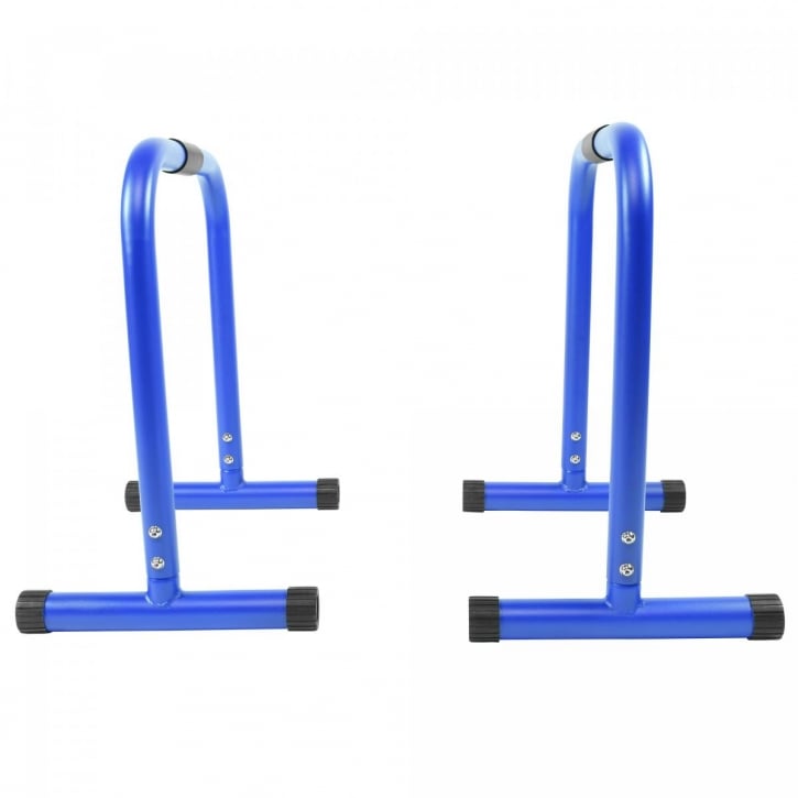 Parallette Push Up Bars Sort Blå Rød