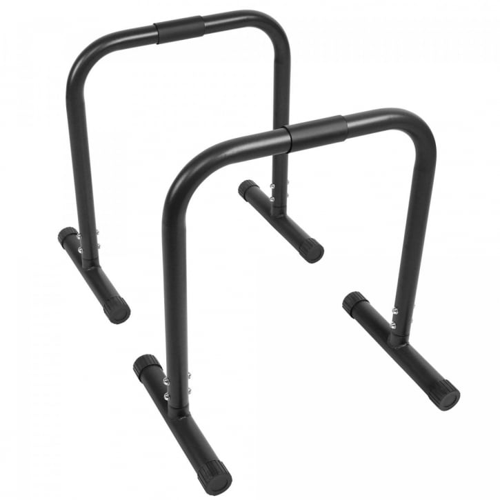 Parallette Push Up Bars Sort Blå Rød