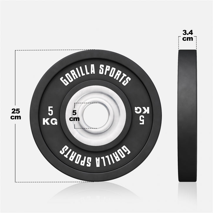Bumper Plates Color 5 mm 5-25 kg