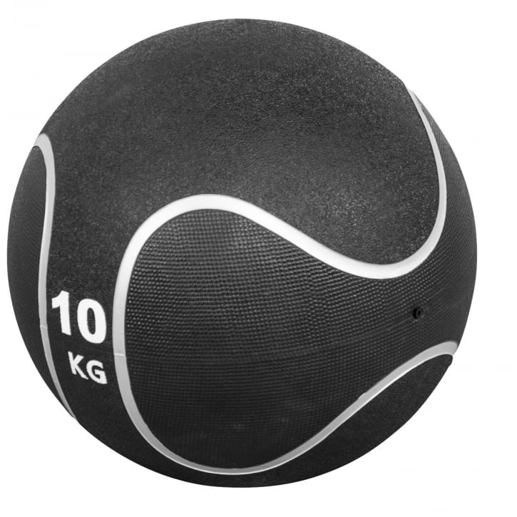 Medicinbold Sort/Silver 1-10 kg från Gorilla Sports