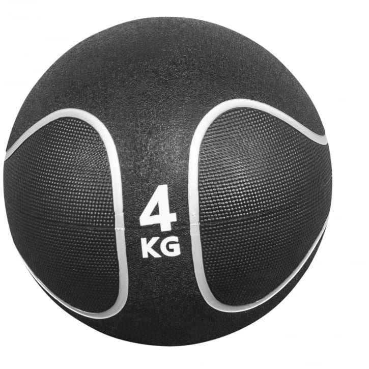 Medicinbold Sort/Silver 1-10 kg från Gorilla Sports