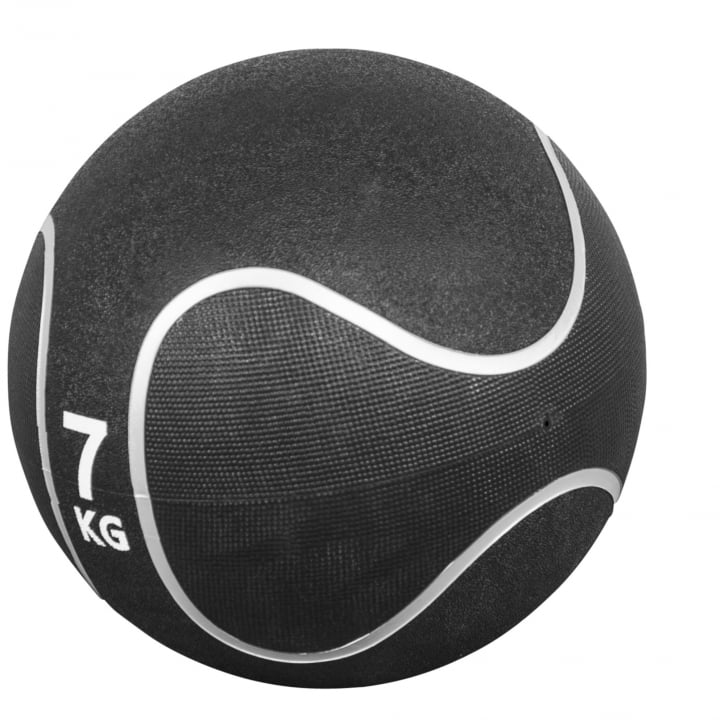 Medicinbold Sort/Silver 1-10 kg från Gorilla Sports