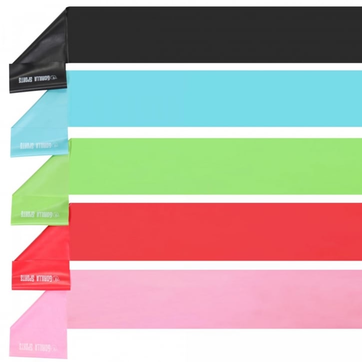 Træningselastik Pakke Latex 120 cm/200 cm