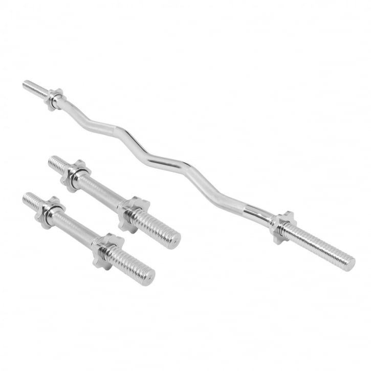 Curlstangspakke Håndvægtsstænger Stjernelås Fjederlås