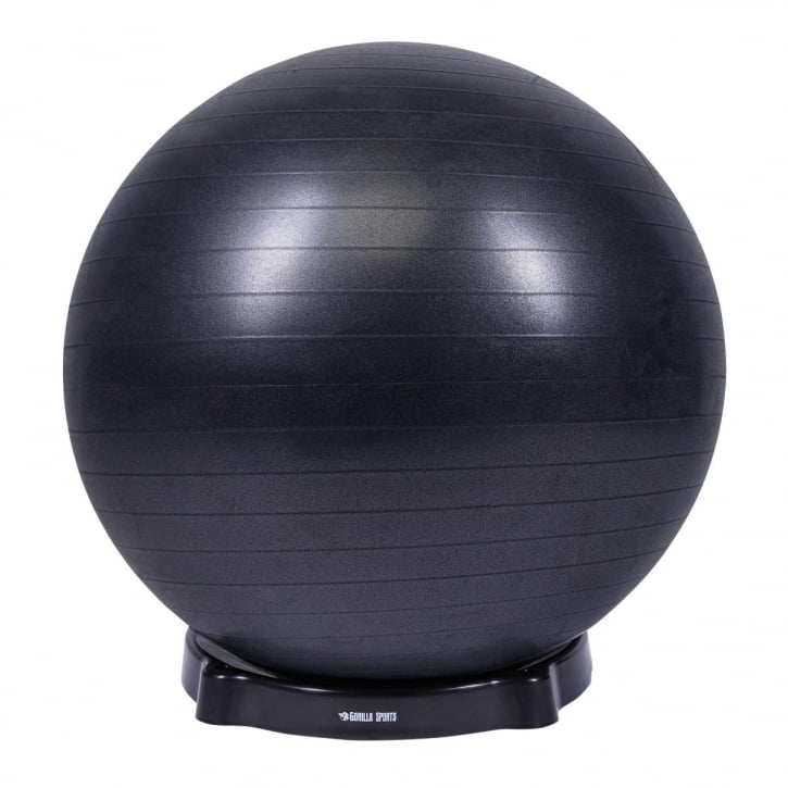 Boldstativ Sort Yoga Pilatesbold