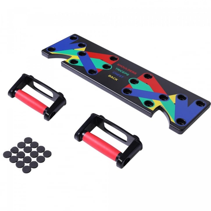 Push Up Board Armbøjninger 9in1