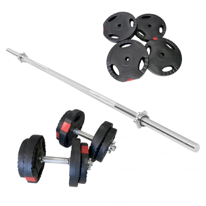 Vægtstang Håndvægte PRO Trigrip 60 kg