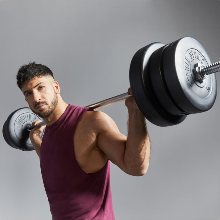 Vægtstang Håndvægte BASIC 130 KG