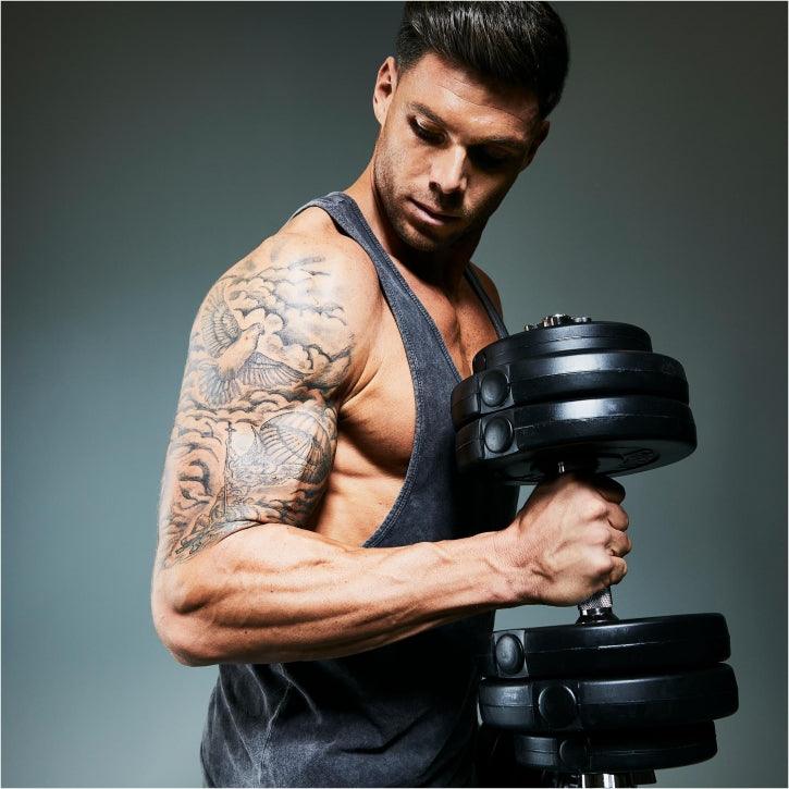 Vægtstang Håndvægte BASIC 130 KG