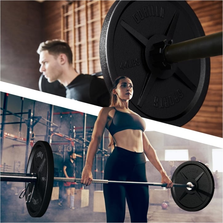 Vægtskiver OLYMPIA 51 mm 6x5 kg