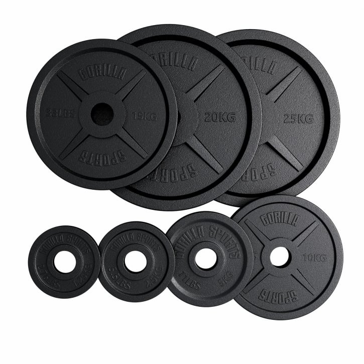 Vægtskiver OLYMPIA 51 mm 1,25-25 kg