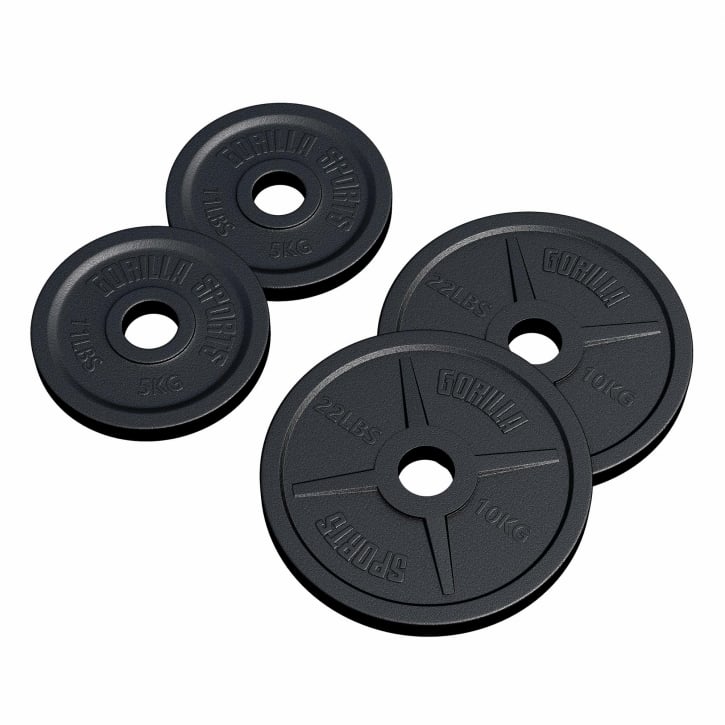 Vægtskiver OLYMPIA 51 mm 2x5 kg 2x10 kg
