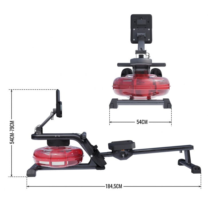 Romaskine Aqua Rower Vandmodstand