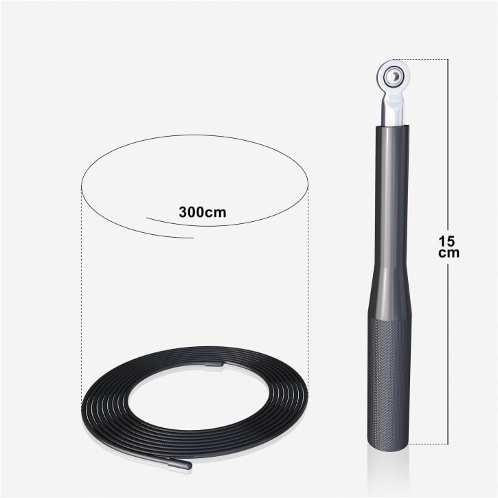 Speed Rope BLACK 300 cm