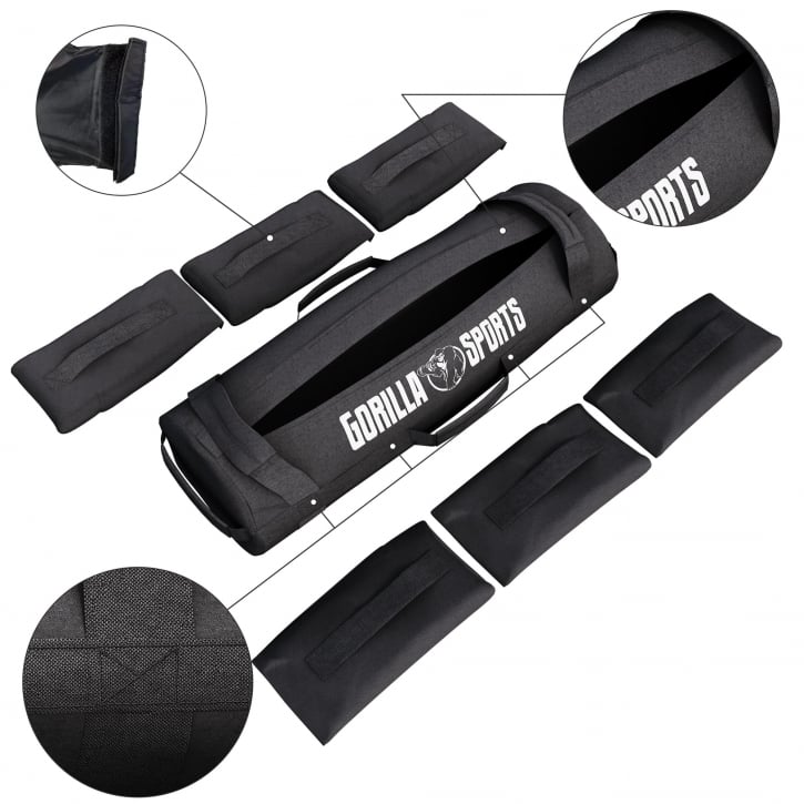 Powerbag Sandbag Justerbar 20 kg 30 kg