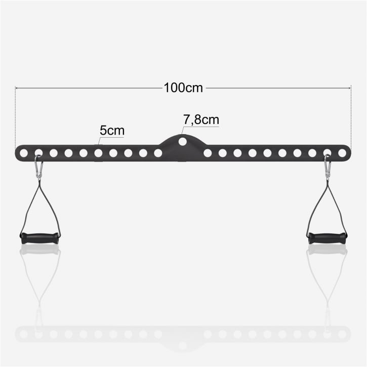 MultihookBar Adjustable Lat Pulldown 60-100 cm