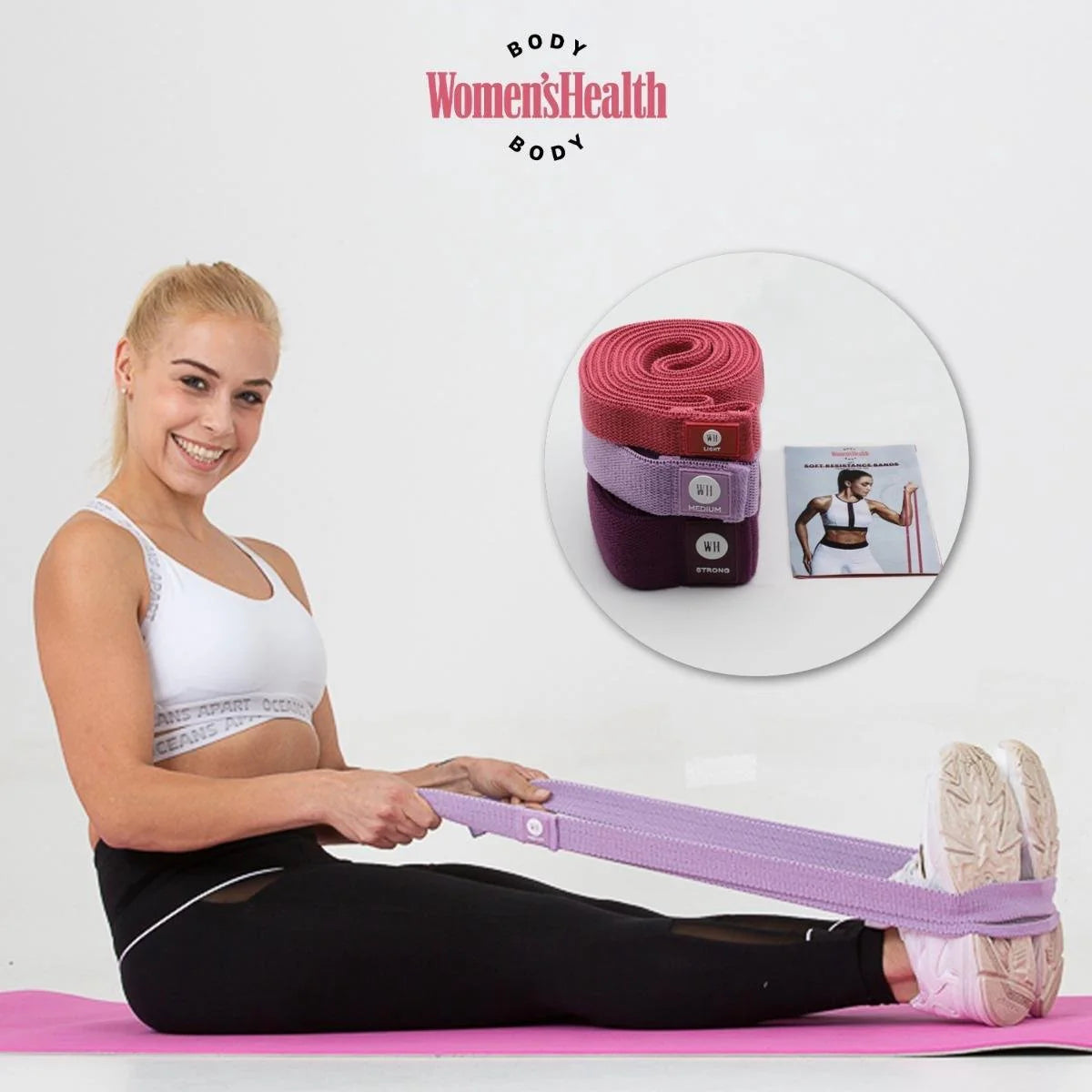 Hip Glute Band Women's Health Pakke
