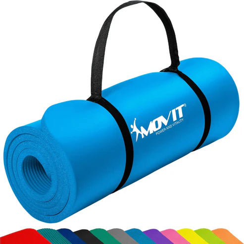 Træningsmåtte Yogamåtte Movit 190x60 cm