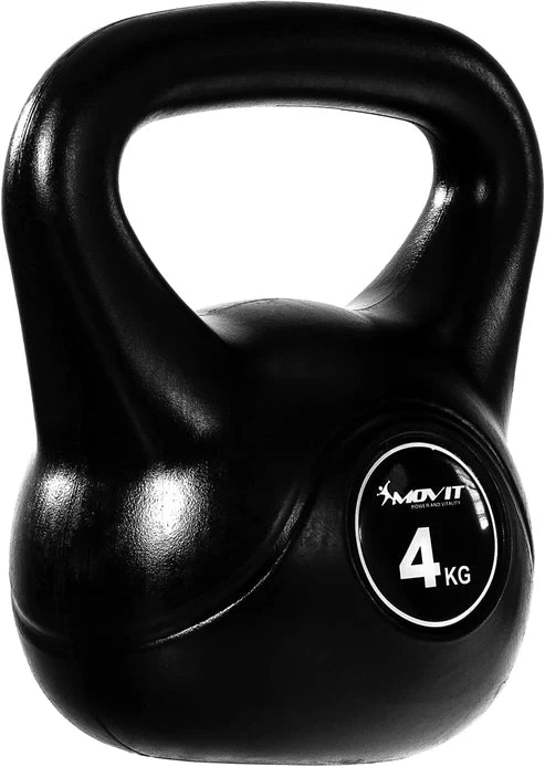 Kettlebell Sort Movit 3-20kg Jern