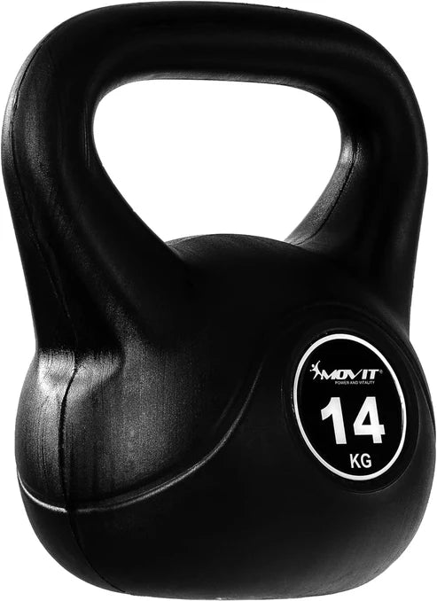 Kettlebell Sort Movit 3-20kg Jern