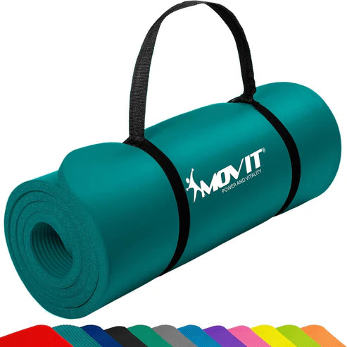 Træningsmåtte Yogamåtte Movit 190x60 cm