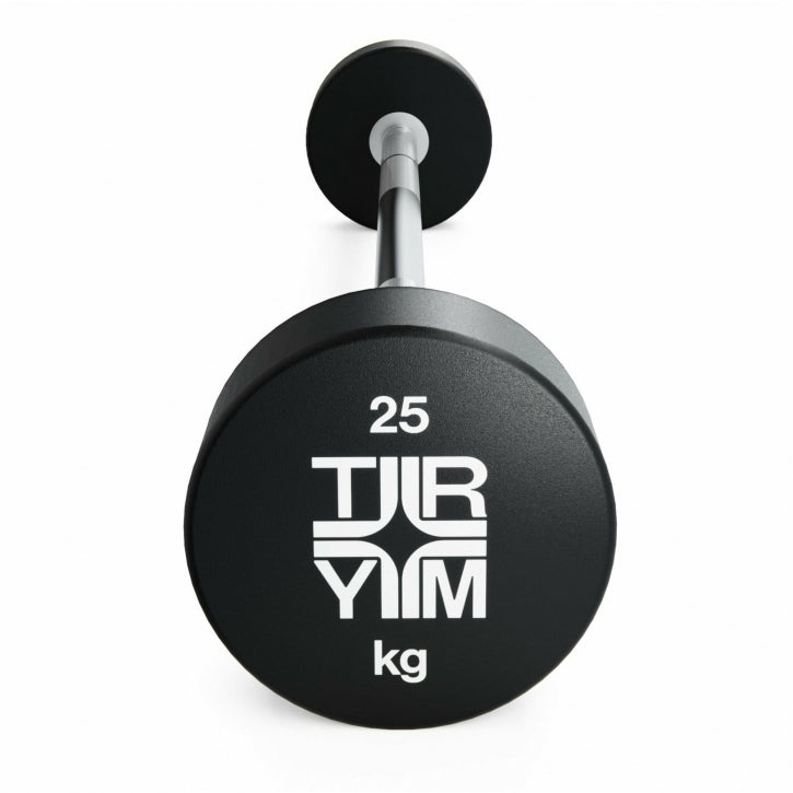 Fast Vægtstang Gummi TRYM 25-40 kg