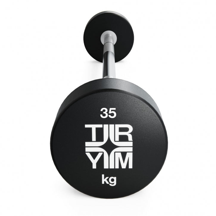 Fast Vægtstang Gummi TRYM 25-40 kg